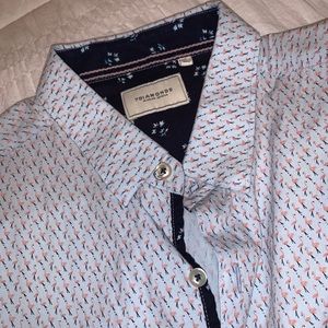 Men’s 7 Diamonds flamingo shirt